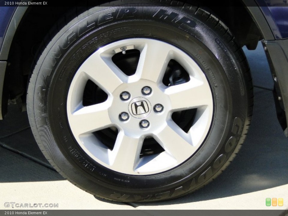 2010 Honda Element EX Wheel and Tire Photo #55604734