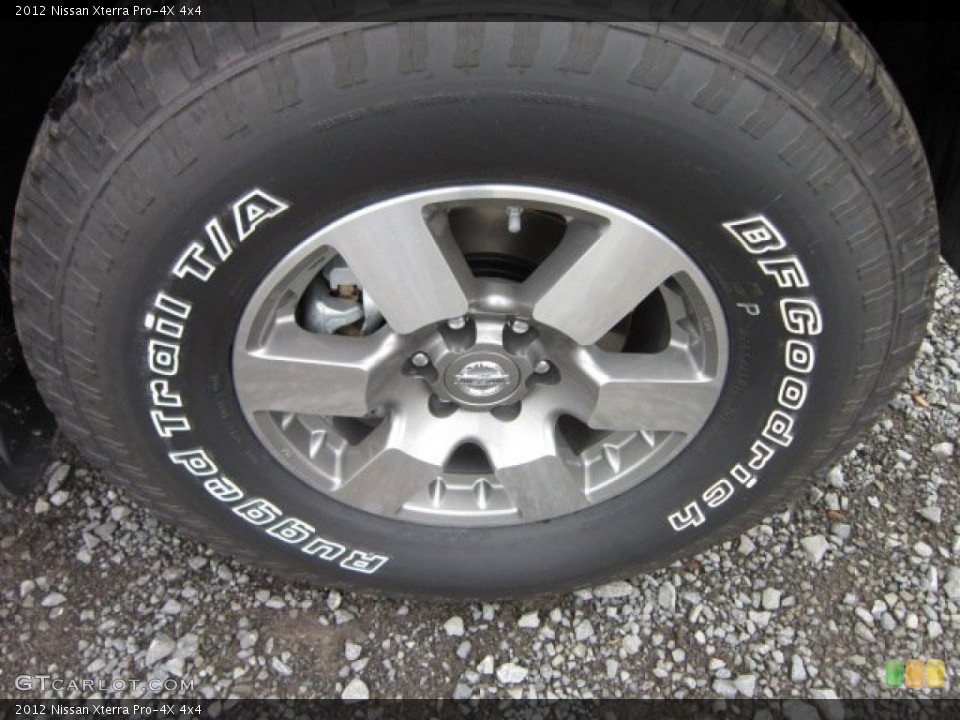 2012 Nissan Xterra Pro-4X 4x4 Wheel and Tire Photo #55607953