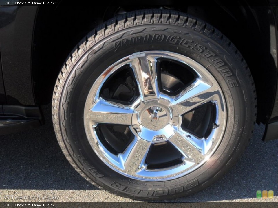 2012 Chevrolet Tahoe LTZ 4x4 Wheel and Tire Photo #55610080