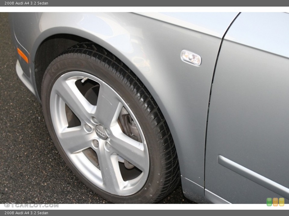 2008 Audi A4 3.2 Sedan Wheel and Tire Photo #55612120