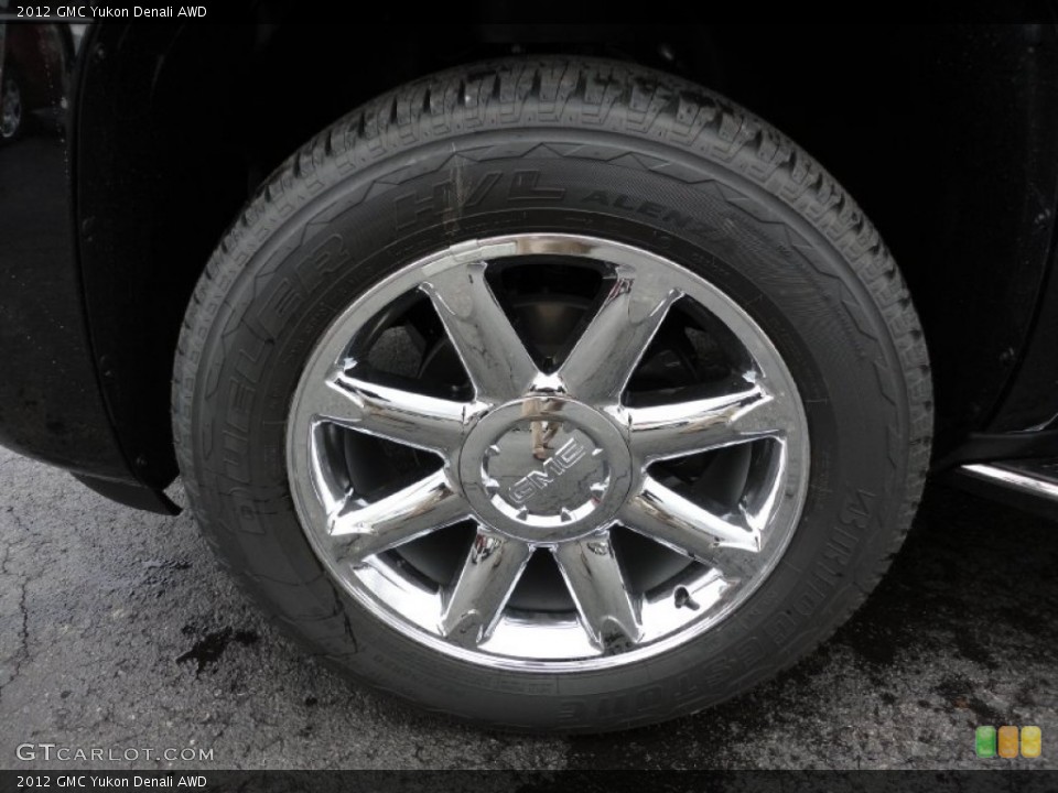 2012 GMC Yukon Denali AWD Wheel and Tire Photo #55616332