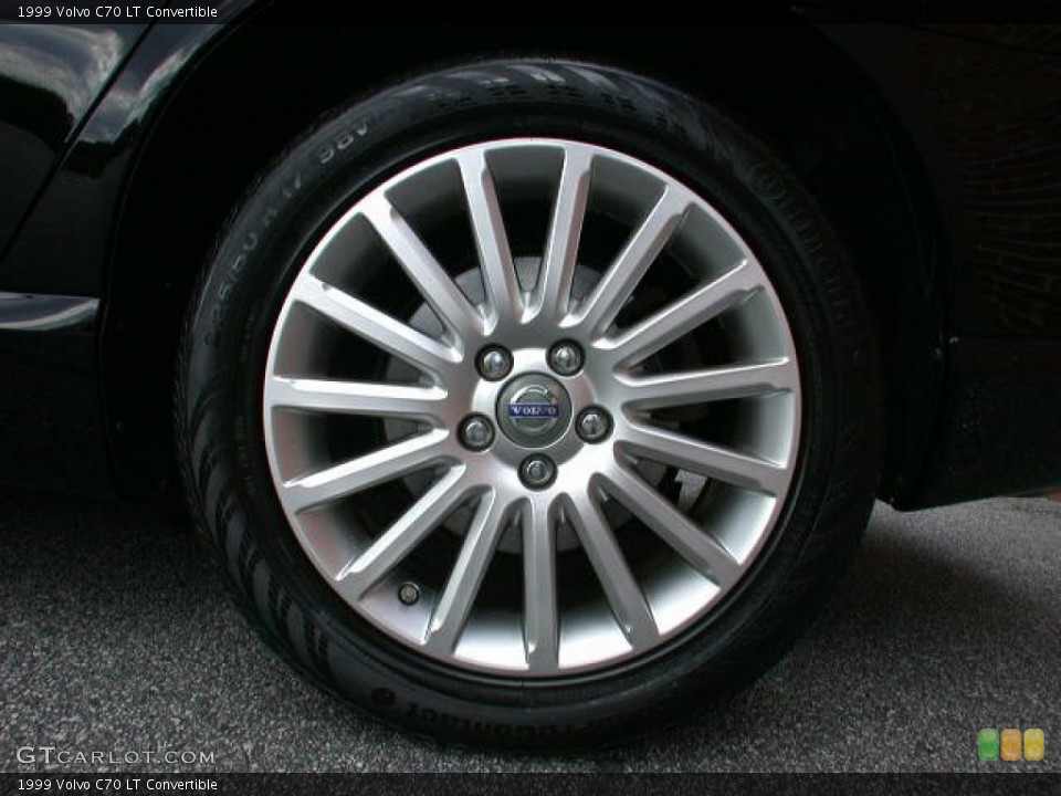 1999 Volvo C70 LT Convertible Wheel and Tire Photo #55617910