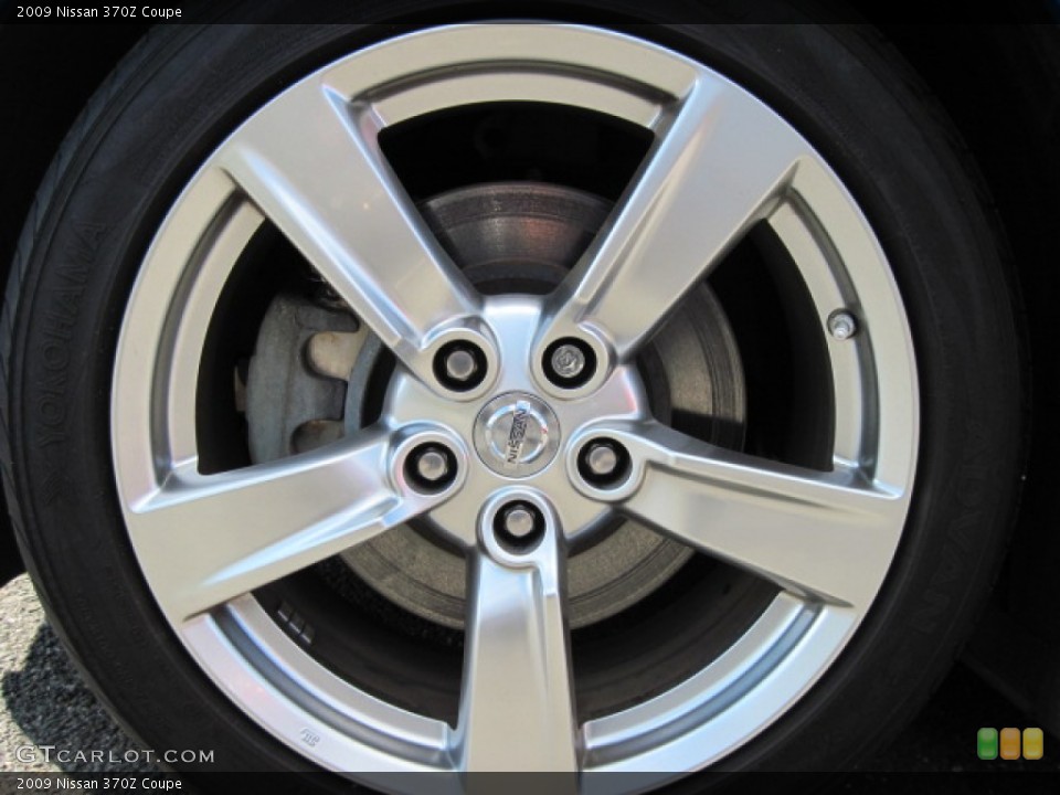 2009 Nissan 370Z Coupe Wheel and Tire Photo #55619205