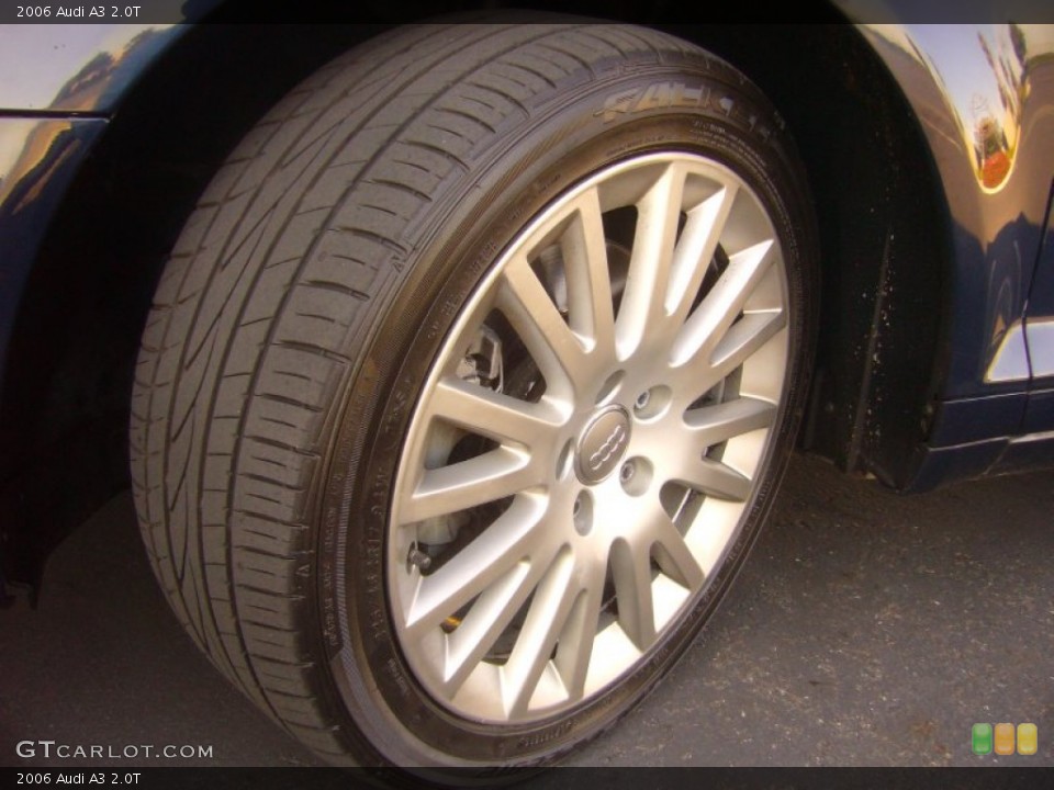2006 Audi A3 2.0T Wheel and Tire Photo #55620003