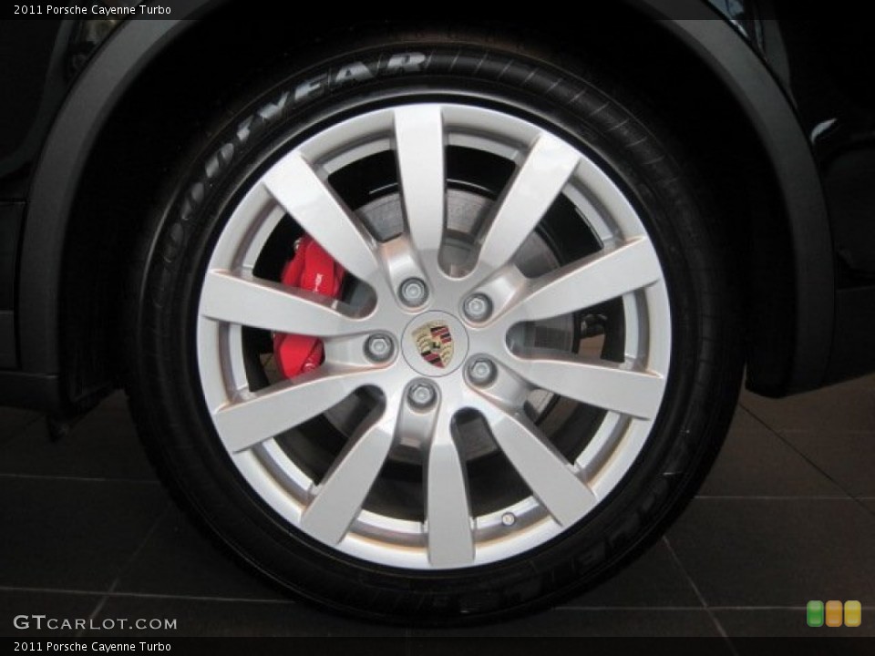 2011 Porsche Cayenne Turbo Wheel and Tire Photo #55624784