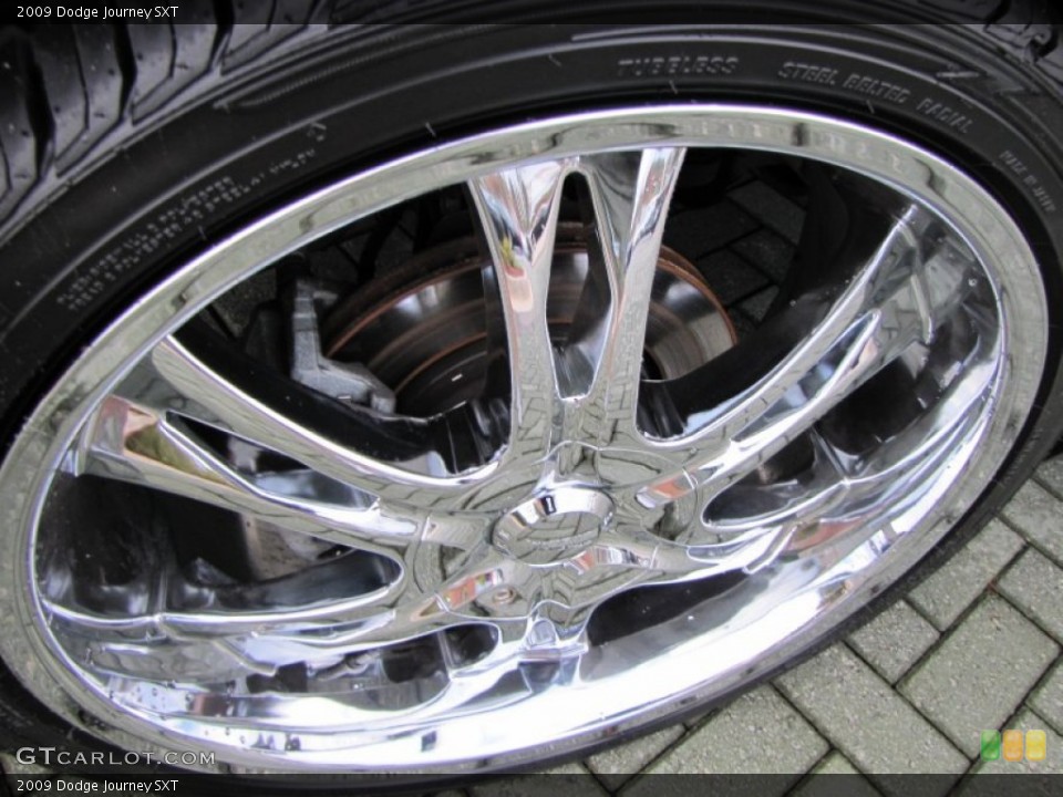 2009 Dodge Journey Custom Wheel and Tire Photo #55625432