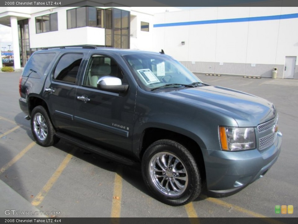 2008 Chevrolet Tahoe Custom Wheel and Tire Photo #55626032
