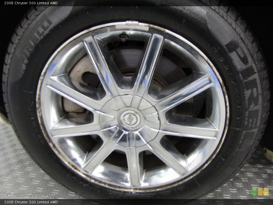 2008 Chrysler 300 Limited AWD Wheel and Tire Photo #55626776