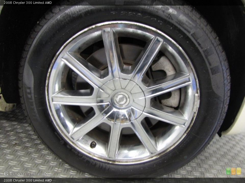 2008 Chrysler 300 Limited AWD Wheel and Tire Photo #55626785