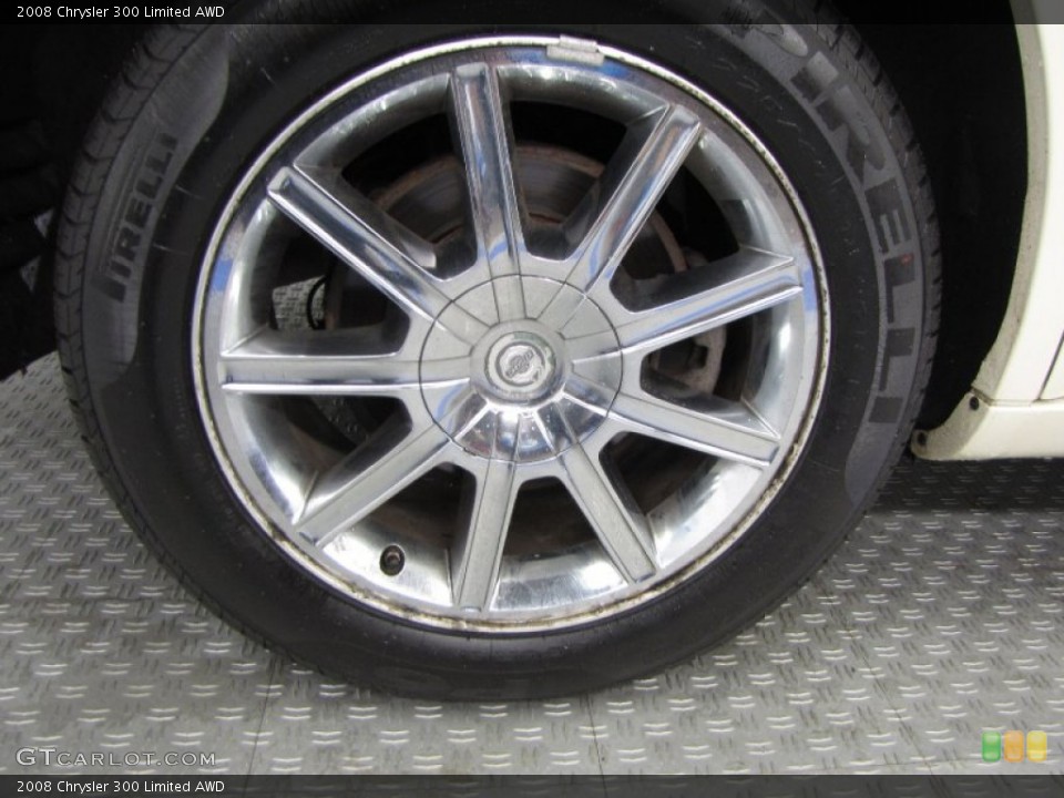 2008 Chrysler 300 Limited AWD Wheel and Tire Photo #55626797