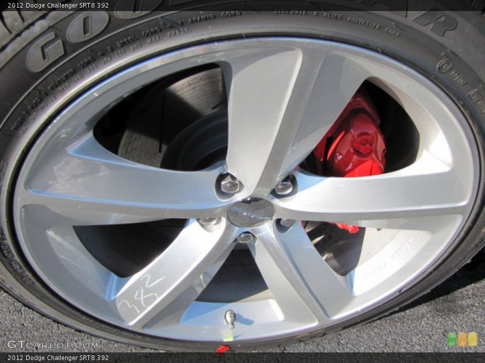2012 Dodge Challenger SRT8 392 Wheel and Tire Photo #55627147