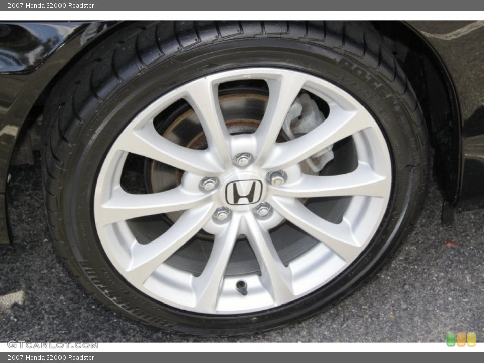 2007 Honda S2000 Roadster Wheel and Tire Photo #55635707