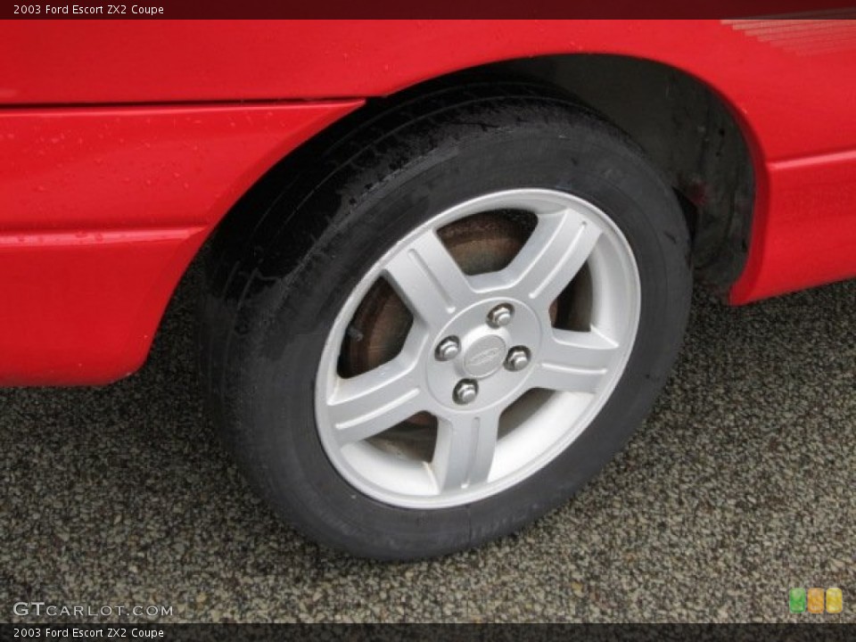 2003 Ford Escort ZX2 Coupe Wheel and Tire Photo #55635737
