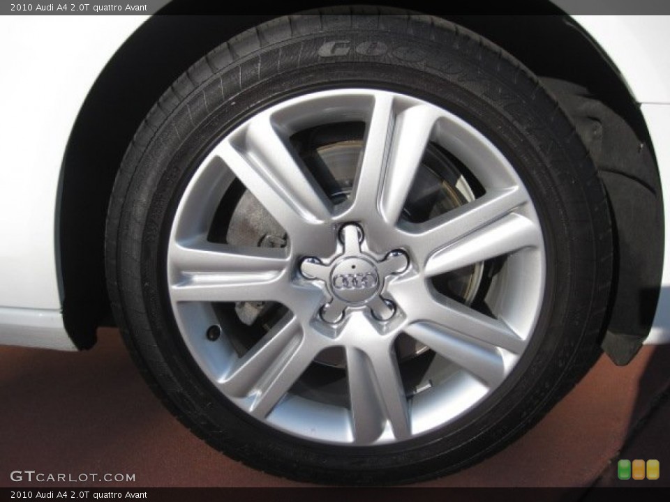 2010 Audi A4 2.0T quattro Avant Wheel and Tire Photo #55637903