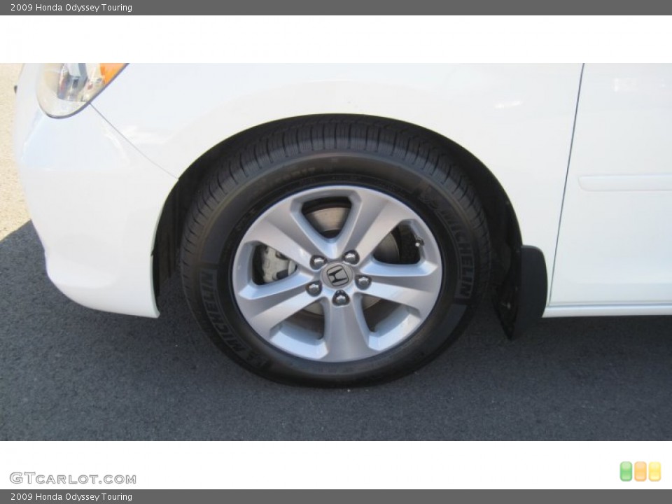 2009 Honda Odyssey Touring Wheel and Tire Photo #55640303