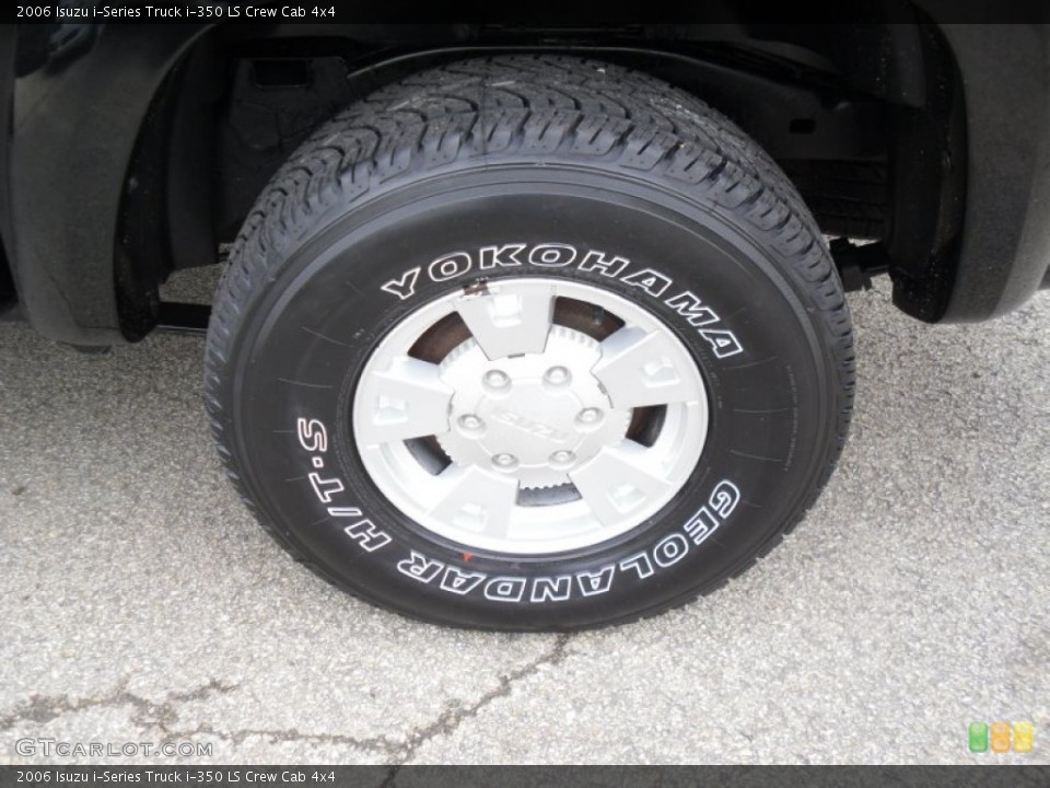 2006 Isuzu i-Series Truck i-350 LS Crew Cab 4x4 Wheel and Tire Photo #55641402