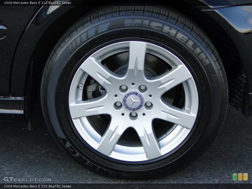 2009 Mercedes-Benz E 320 BlueTEC Sedan Wheel and Tire Photo #55642178