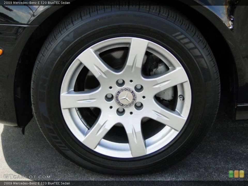 2009 Mercedes-Benz E 320 BlueTEC Sedan Wheel and Tire Photo #55642187