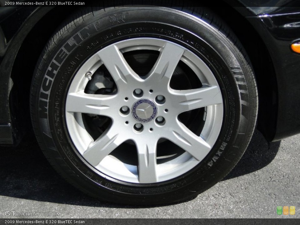 2009 Mercedes-Benz E 320 BlueTEC Sedan Wheel and Tire Photo #55642196