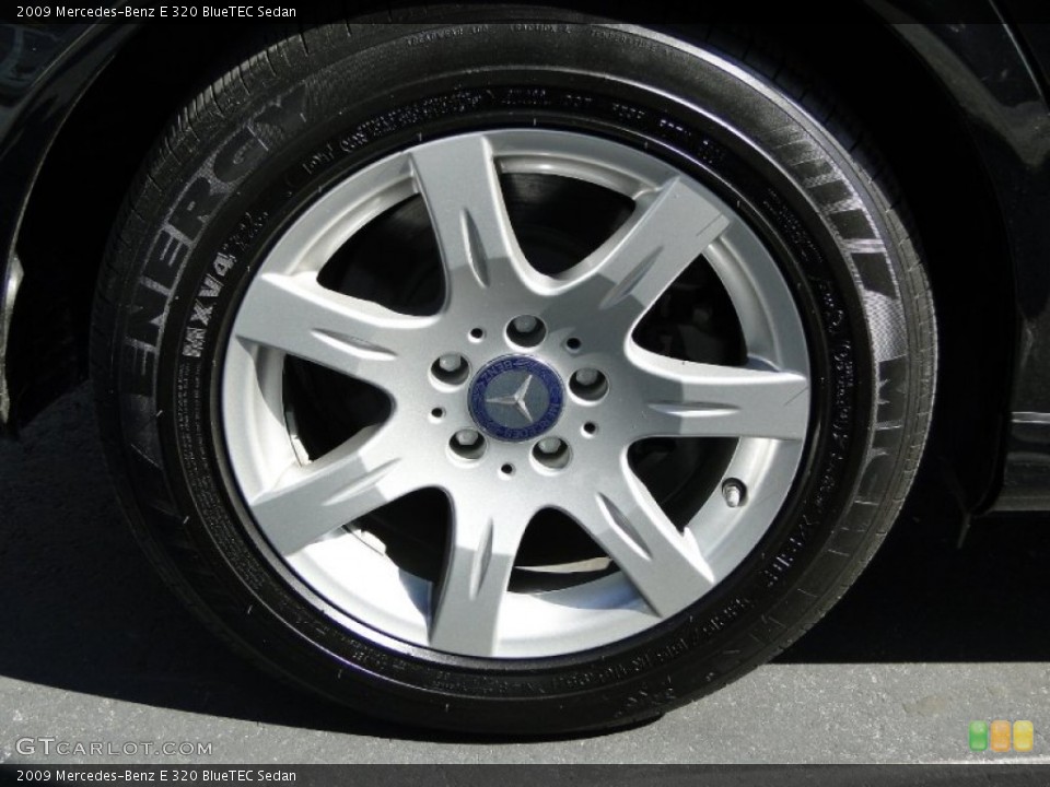 2009 Mercedes-Benz E 320 BlueTEC Sedan Wheel and Tire Photo #55642205