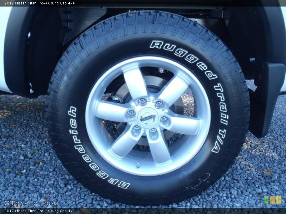 2012 Nissan Titan Pro-4X King Cab 4x4 Wheel and Tire Photo #55648589