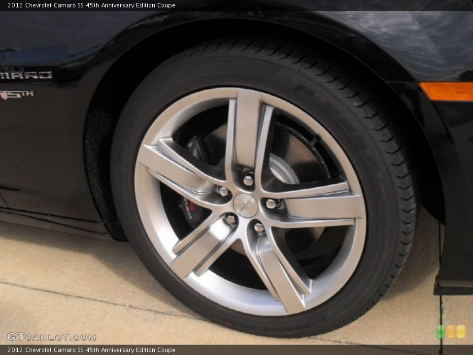 2012 Chevrolet Camaro SS 45th Anniversary Edition Coupe Wheel and Tire Photo #55652629