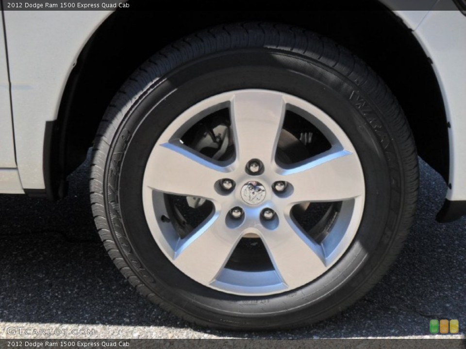2012 Dodge Ram 1500 Express Quad Cab Wheel and Tire Photo #55653375