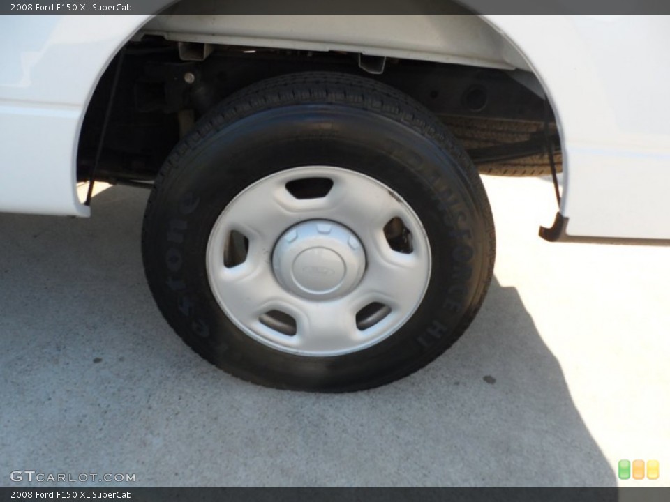 2008 Ford F150 XL SuperCab Wheel and Tire Photo #55653744