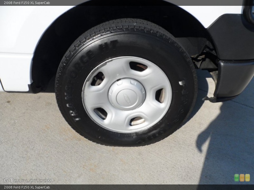 2008 Ford F150 XL SuperCab Wheel and Tire Photo #55653758