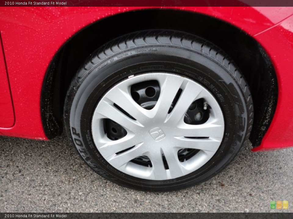 2010 Honda Fit  Wheel and Tire Photo #55656260