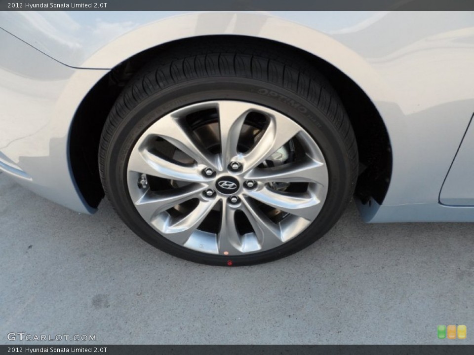 2012 Hyundai Sonata Limited 2.0T Wheel and Tire Photo #55659328