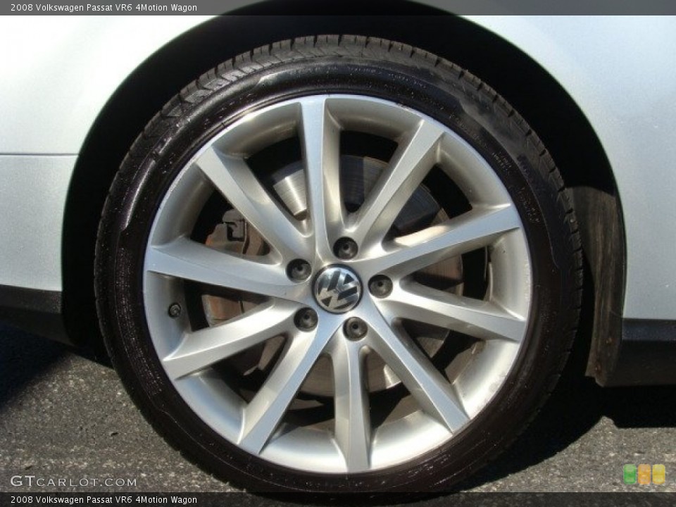 2008 Volkswagen Passat VR6 4Motion Wagon Wheel and Tire Photo #55662881