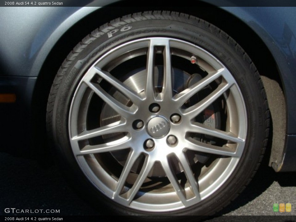 2008 Audi S4 4.2 quattro Sedan Wheel and Tire Photo #55663236