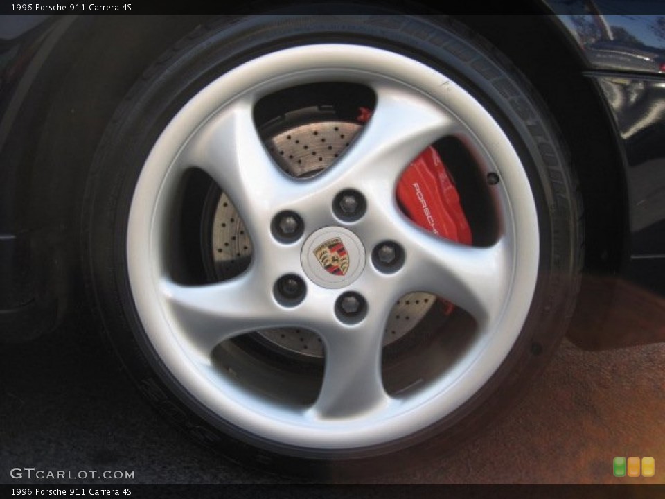 1996 Porsche 911 Carrera 4S Wheel and Tire Photo #55663351