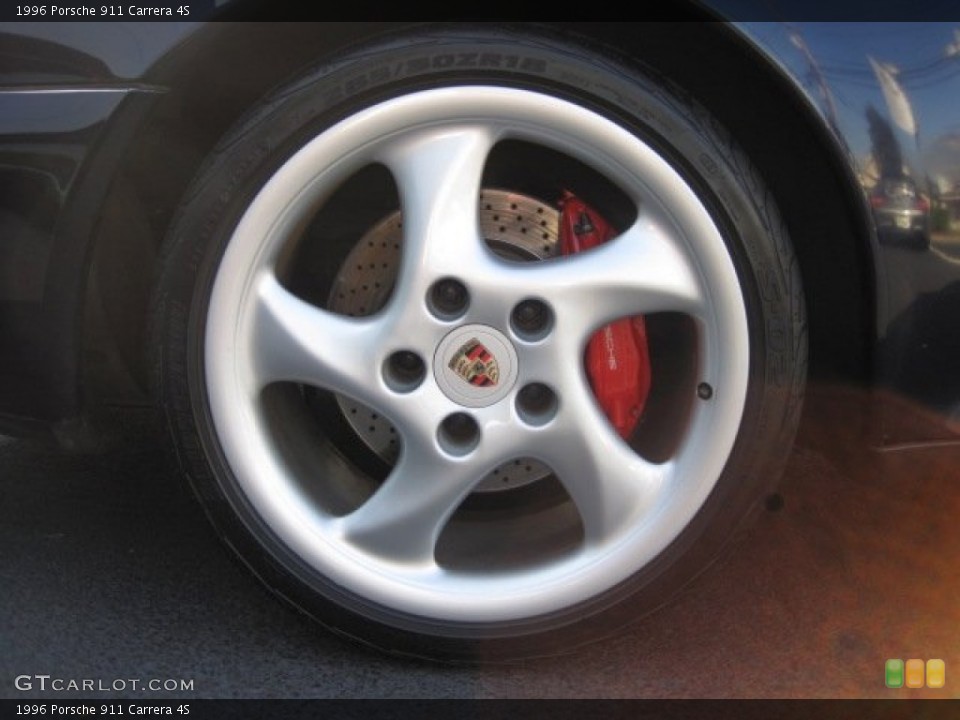 1996 Porsche 911 Carrera 4S Wheel and Tire Photo #55663360