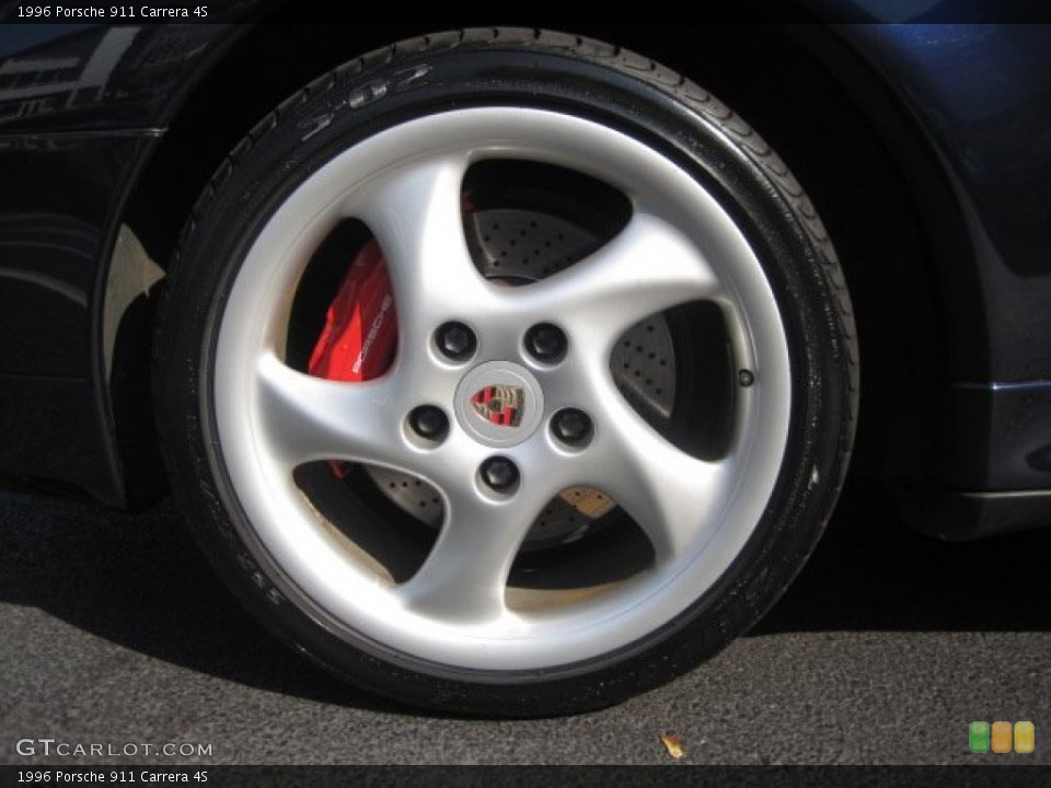 1996 Porsche 911 Carrera 4S Wheel and Tire Photo #55663378