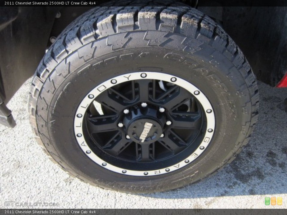 2011 Chevrolet Silverado 2500HD Custom Wheel and Tire Photo #55664281