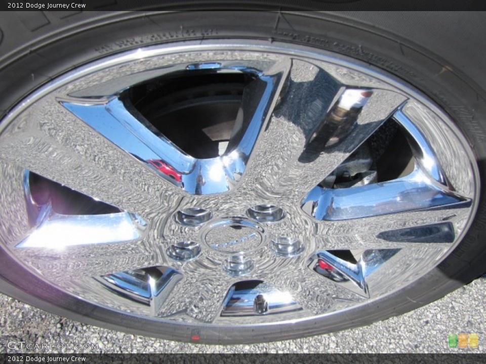 2012 Dodge Journey Crew Wheel and Tire Photo #55666210
