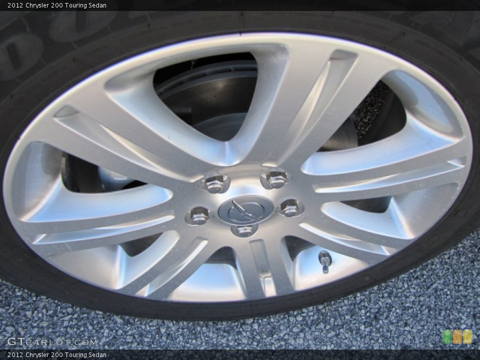 2012 Chrysler 200 Touring Sedan Wheel and Tire Photo #55666582