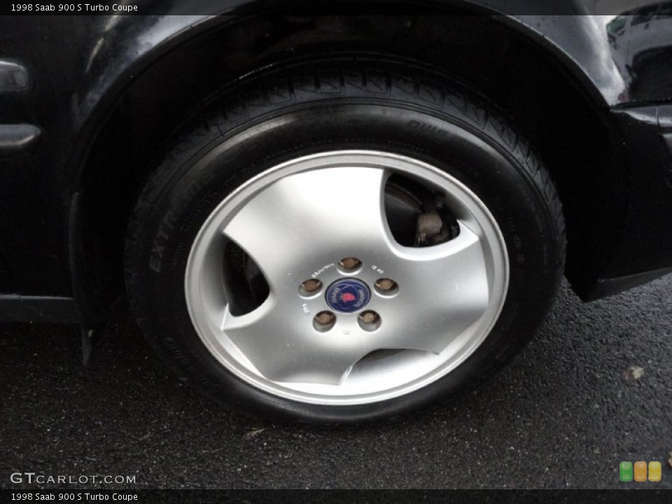 1998 Saab 900 S Turbo Coupe Wheel and Tire Photo #55668235