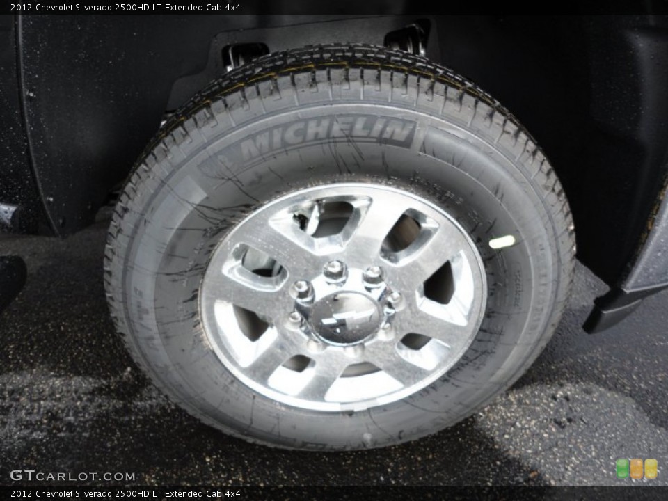 2012 Chevrolet Silverado 2500HD LT Extended Cab 4x4 Wheel and Tire Photo #55670068