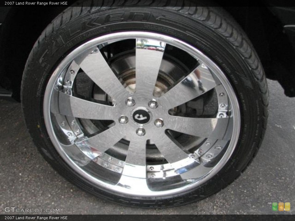2007 Land Rover Range Rover Custom Wheel and Tire Photo #55670728
