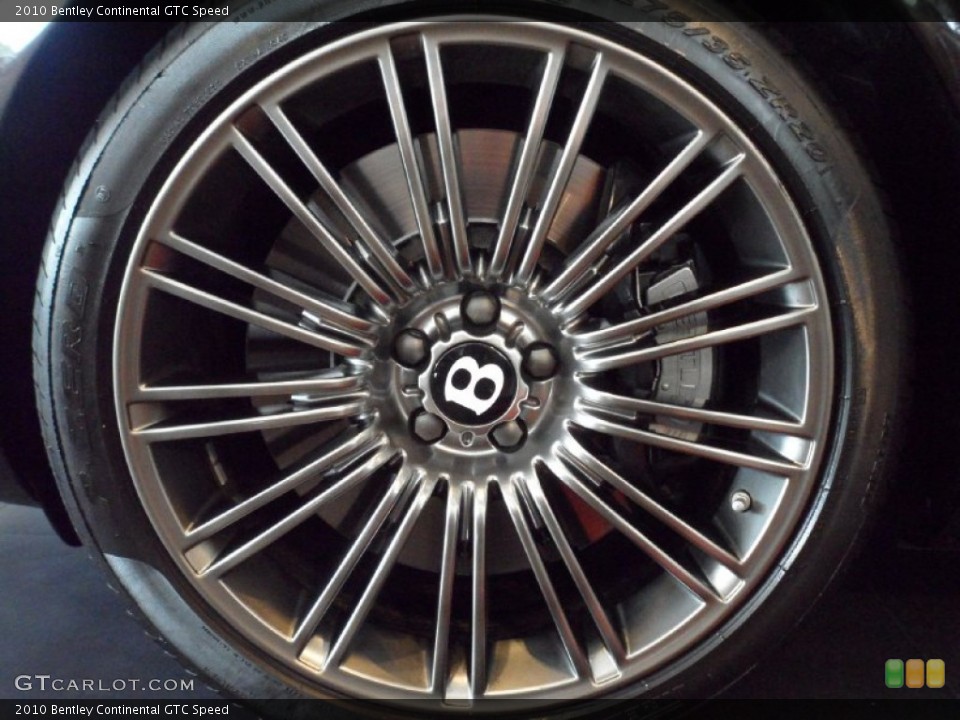 2010 Bentley Continental GTC Speed Wheel and Tire Photo #55676173