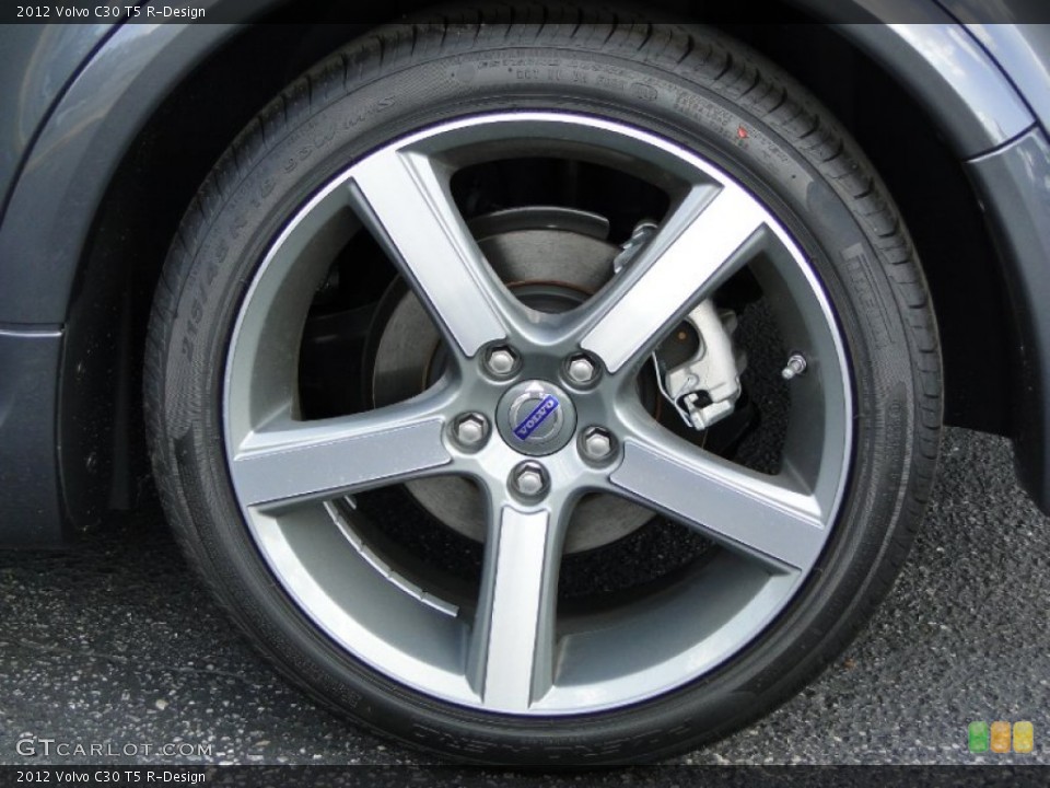 2012 Volvo C30 T5 R-Design Wheel and Tire Photo #55677220