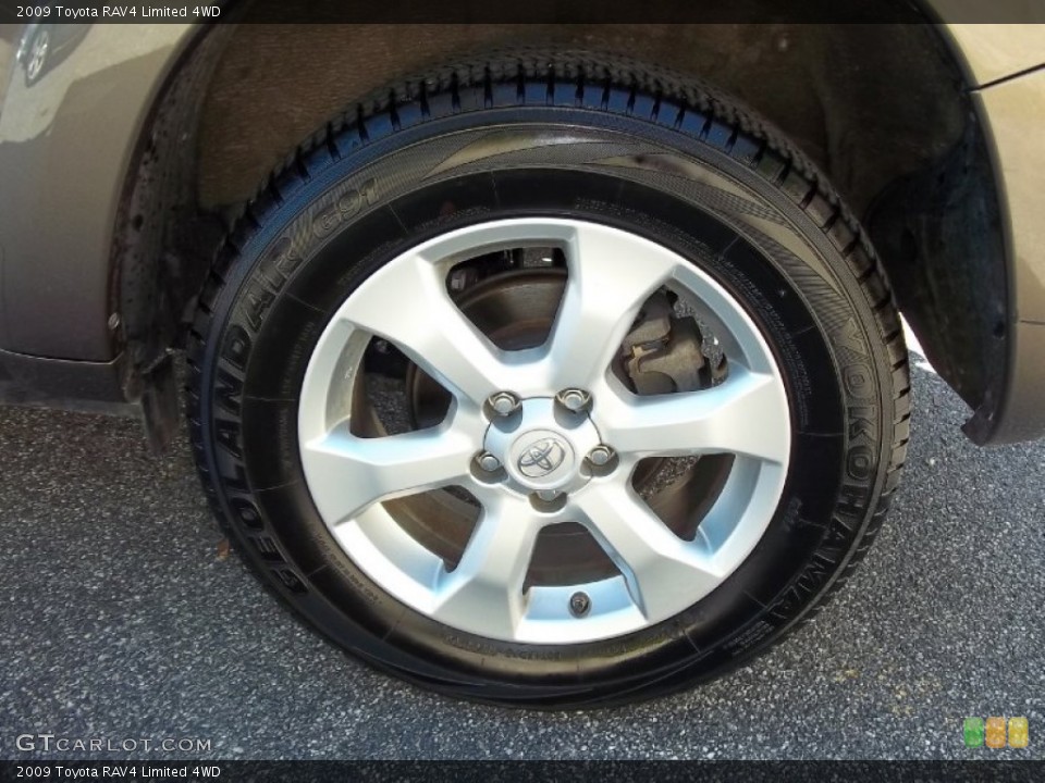 2009 Toyota RAV4 Limited 4WD Wheel and Tire Photo #55681246