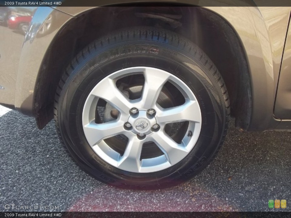 2009 Toyota RAV4 Limited 4WD Wheel and Tire Photo #55681255