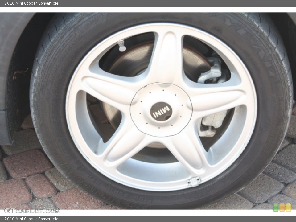 2010 Mini Cooper Convertible Wheel and Tire Photo #55685446