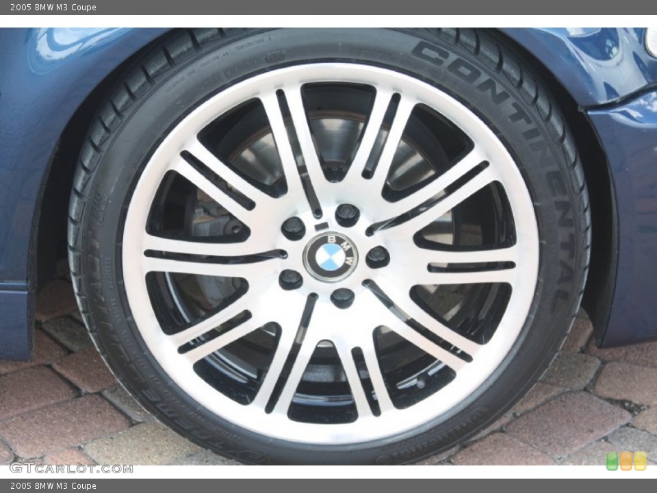 2005 BMW M3 Coupe Wheel and Tire Photo #55687165
