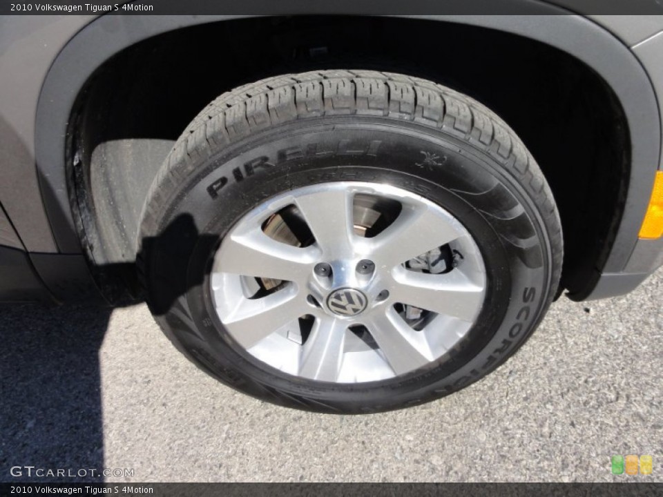 2010 Volkswagen Tiguan S 4Motion Wheel and Tire Photo #55691371