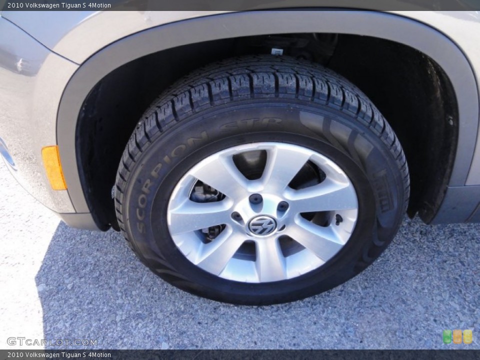 2010 Volkswagen Tiguan S 4Motion Wheel and Tire Photo #55691427